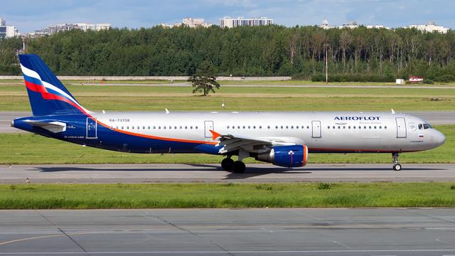 RA-73708:Airbus A321:Аэрофлот